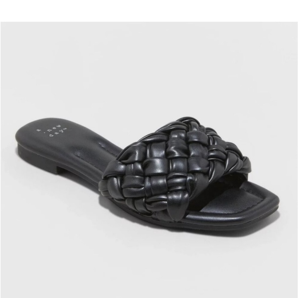🩴💥NIB/NWT Black/Tan Memory Foam Carissa Sandals 🩴🔥